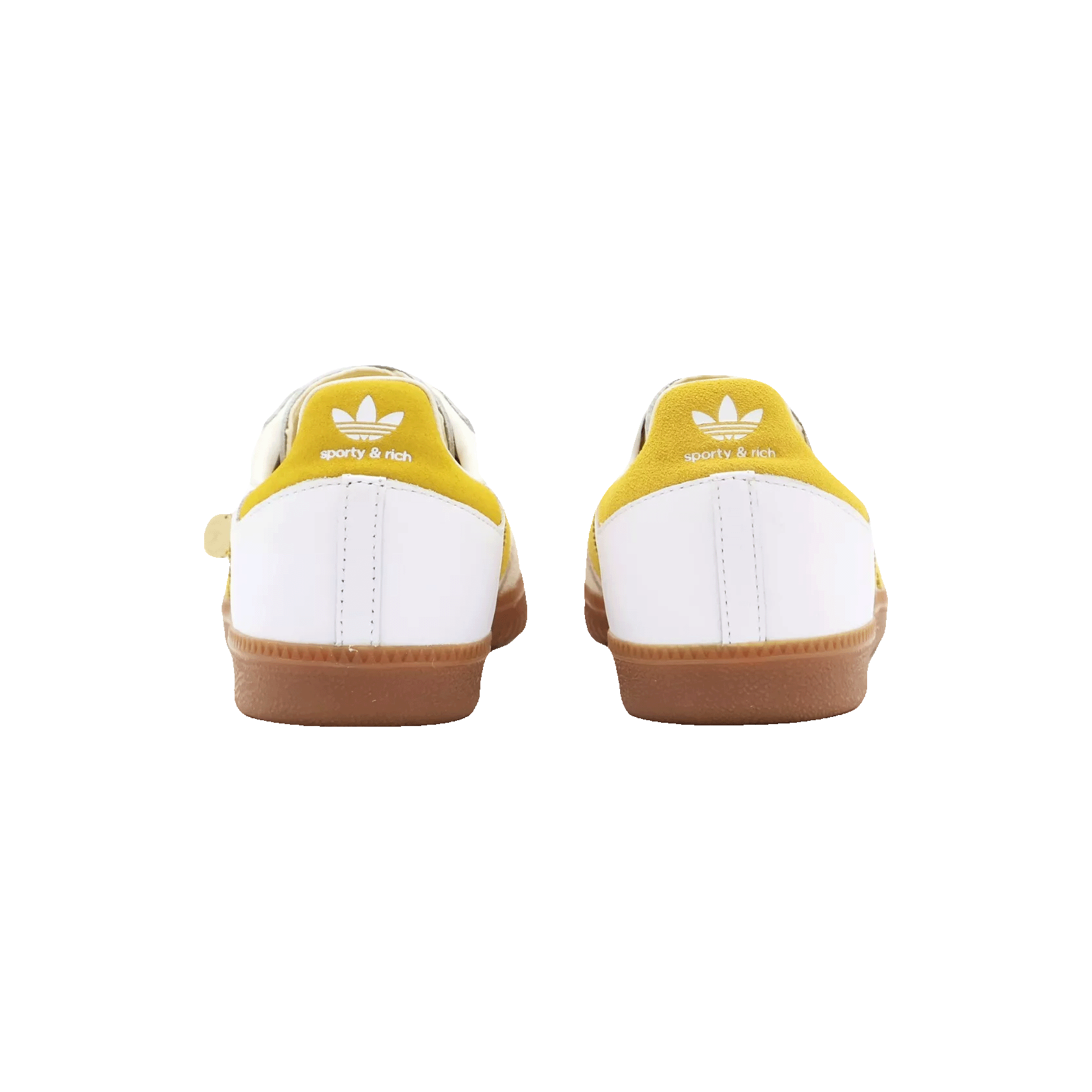 adidas Samba Sporty & Rich White Bold Gold Back
