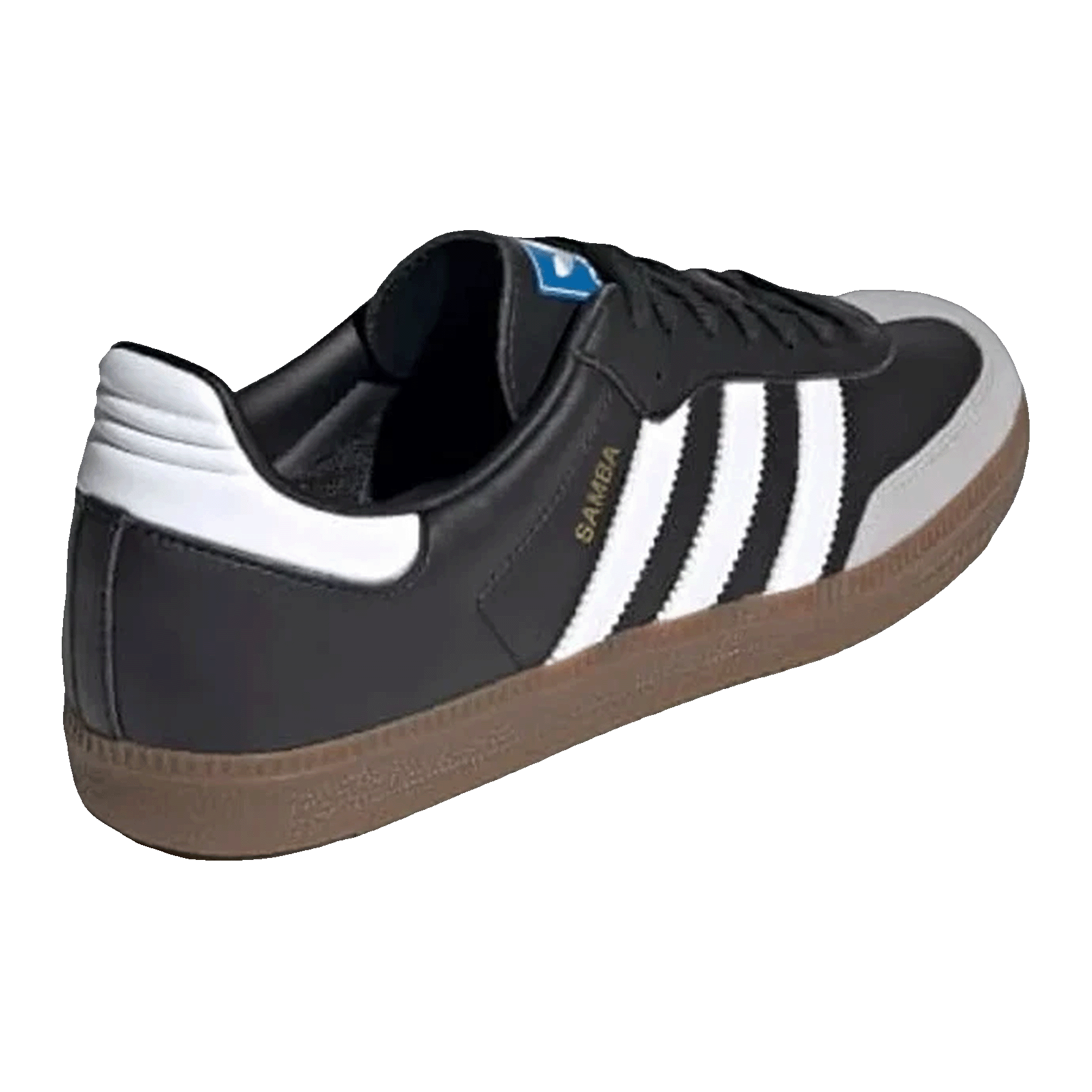adidas Samba Vegan Black Gum Back H01878