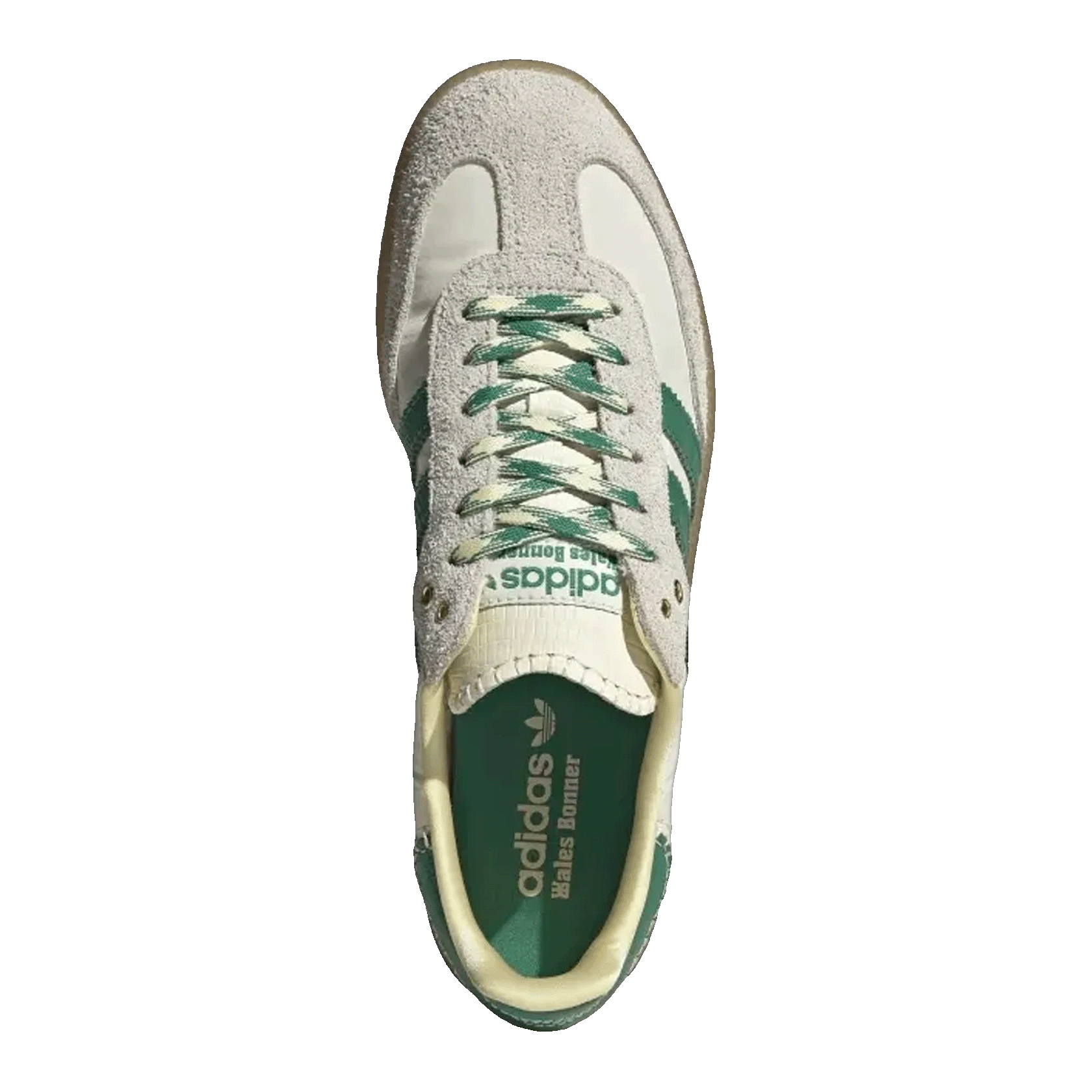 adidas Samba Wales Bonner Cream Green Oben GY4344