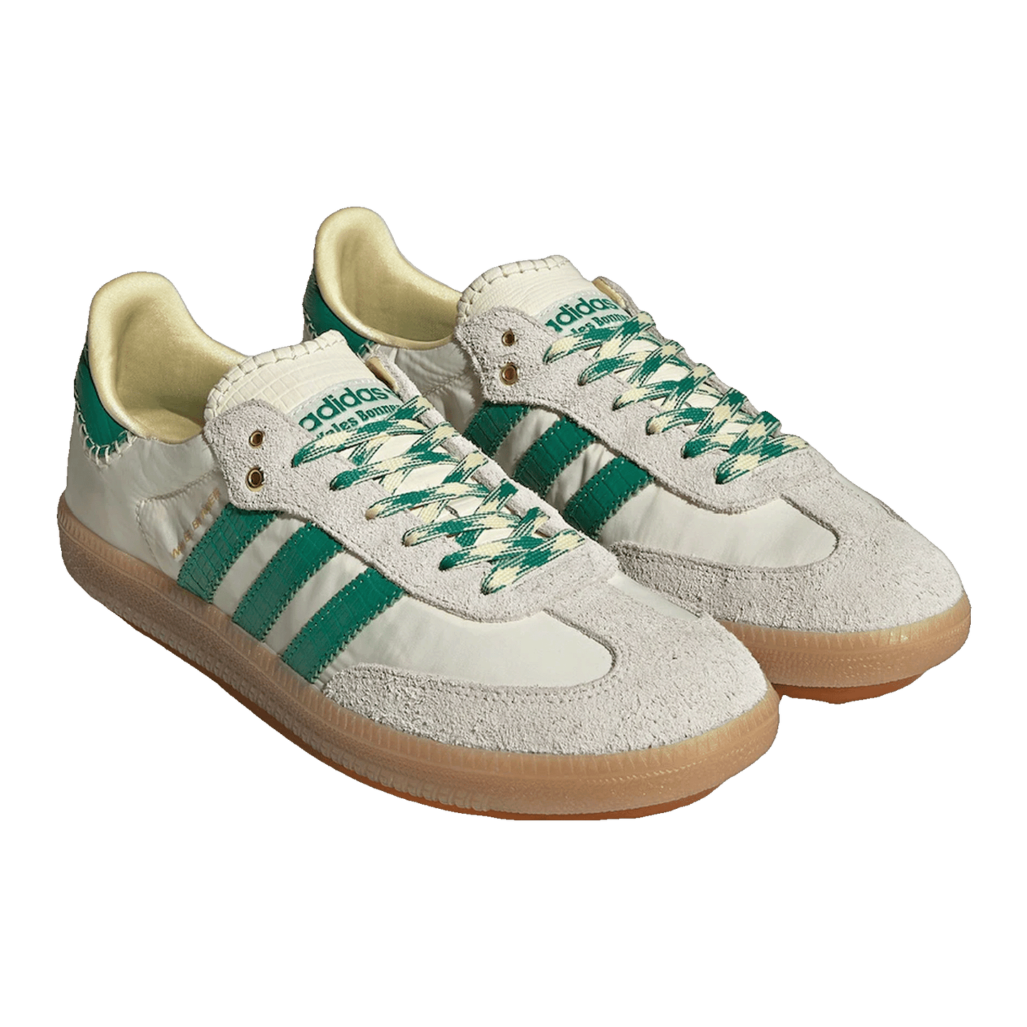 adidas Samba Wales Bonner Cream Green Side GY4344
