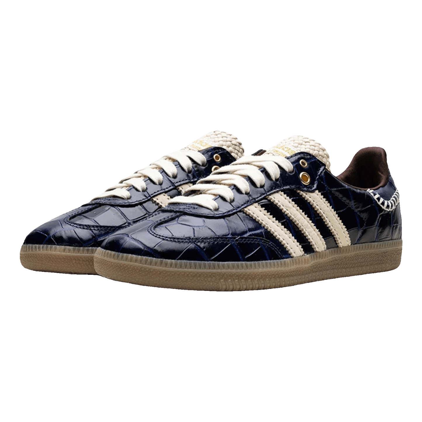 adidas Samba Wales Bonner Navy Croc Side
