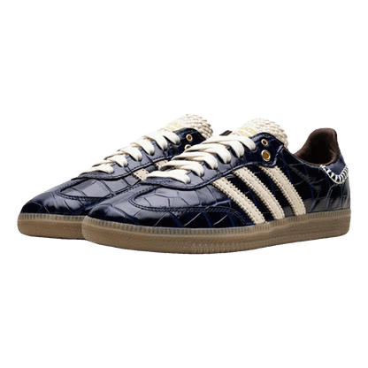 adidas Samba Wales Bonner Navy Croc Side