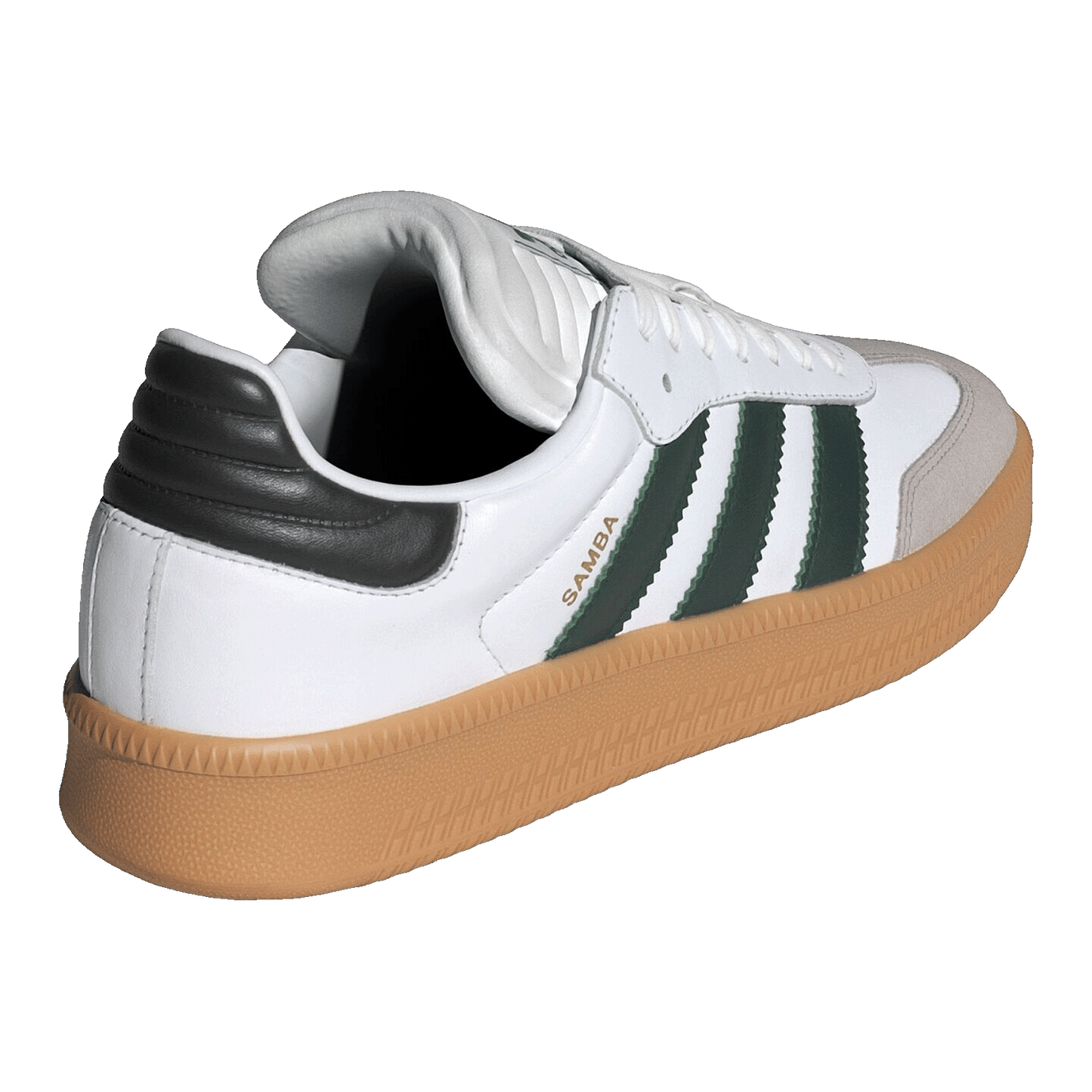 adidas Samba XLG Cloud White Collegiate Green Back IE9181