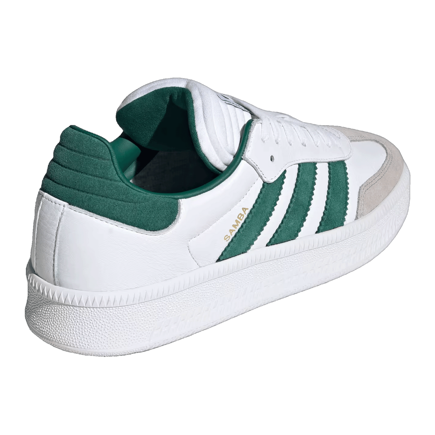 adidas Samba XLG Cloud White Collegiate Green Clear Granite Back JI3191