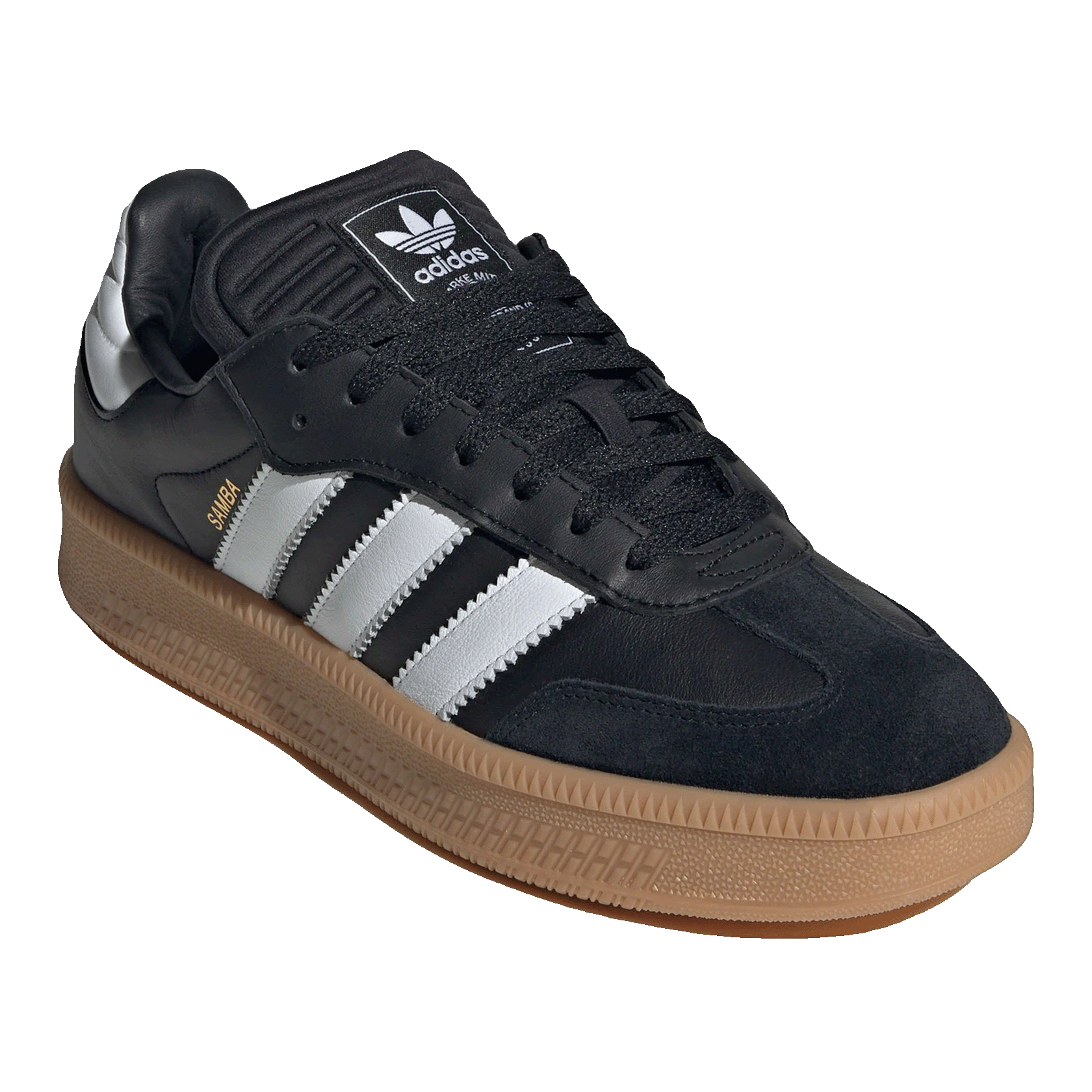 adidas Samba XLG Core Black Cloud White Gum (GS) Side JH6517