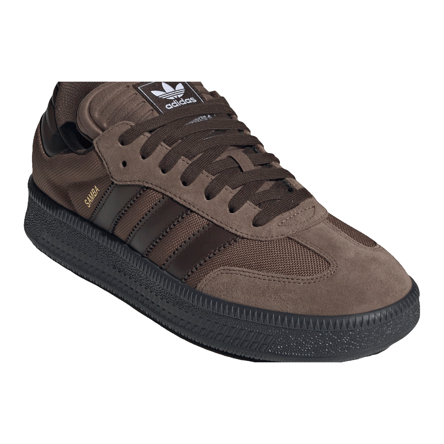 adidas Samba XLG Earth Strata Dark Brown Side