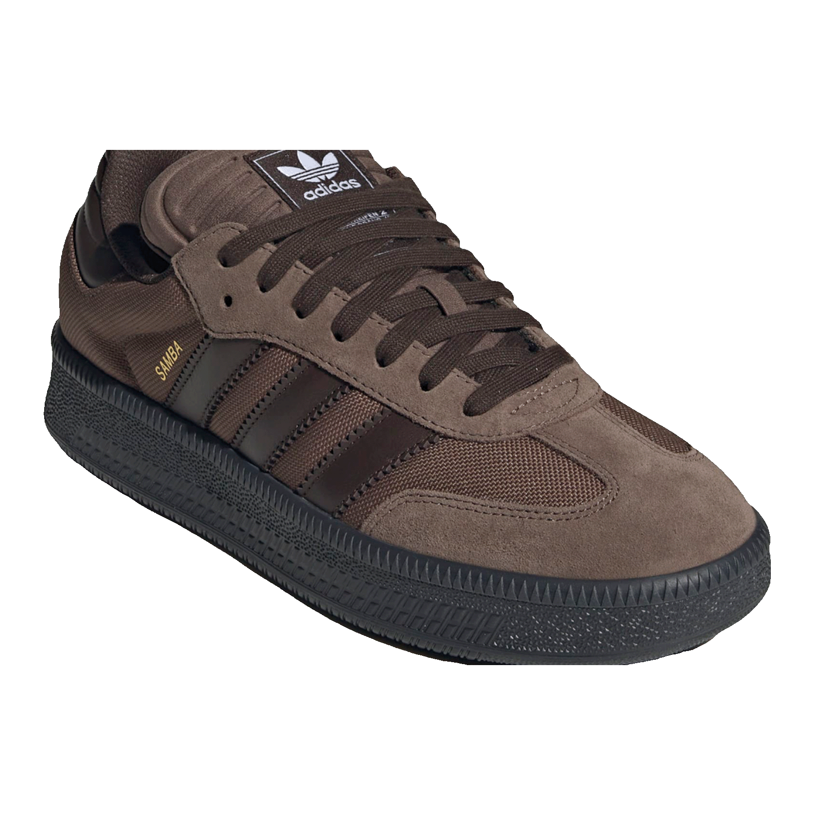 adidas Samba XLG Earth Strata Dark Brown Side