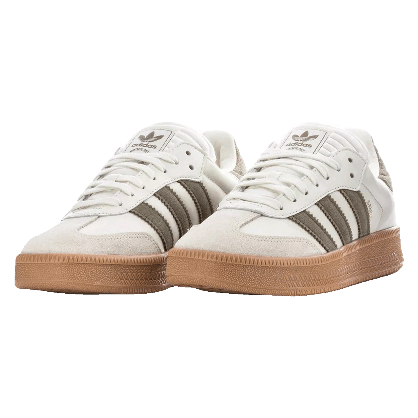 adidas Samba XLG Ivory Olive Strata Side