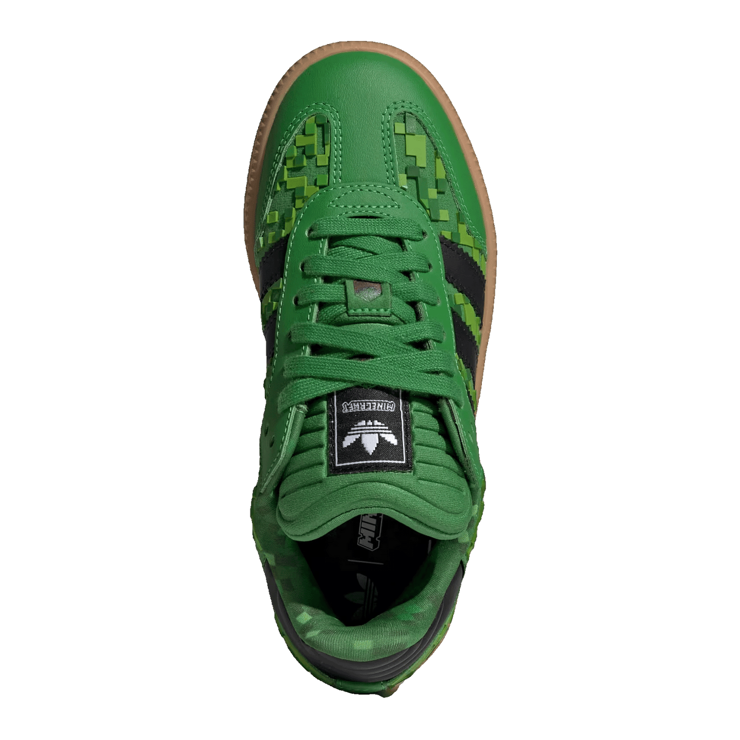 adidas Samba XLG Minecraft Green Black (GS) Oben IH1732