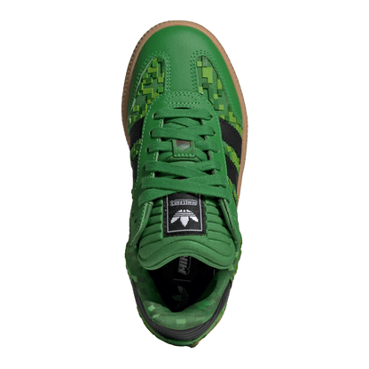 adidas Samba XLG Minecraft Green Black (GS) Oben IH1732