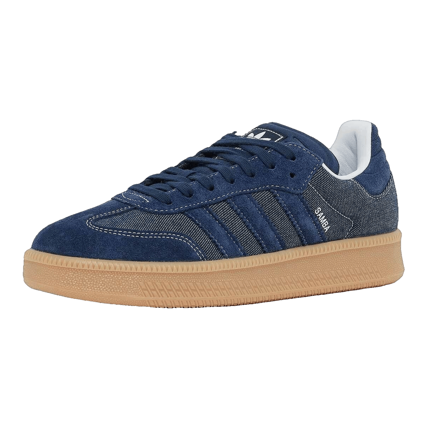 adidas Samba XLG Night Indigo Cloud White Side JQ7441