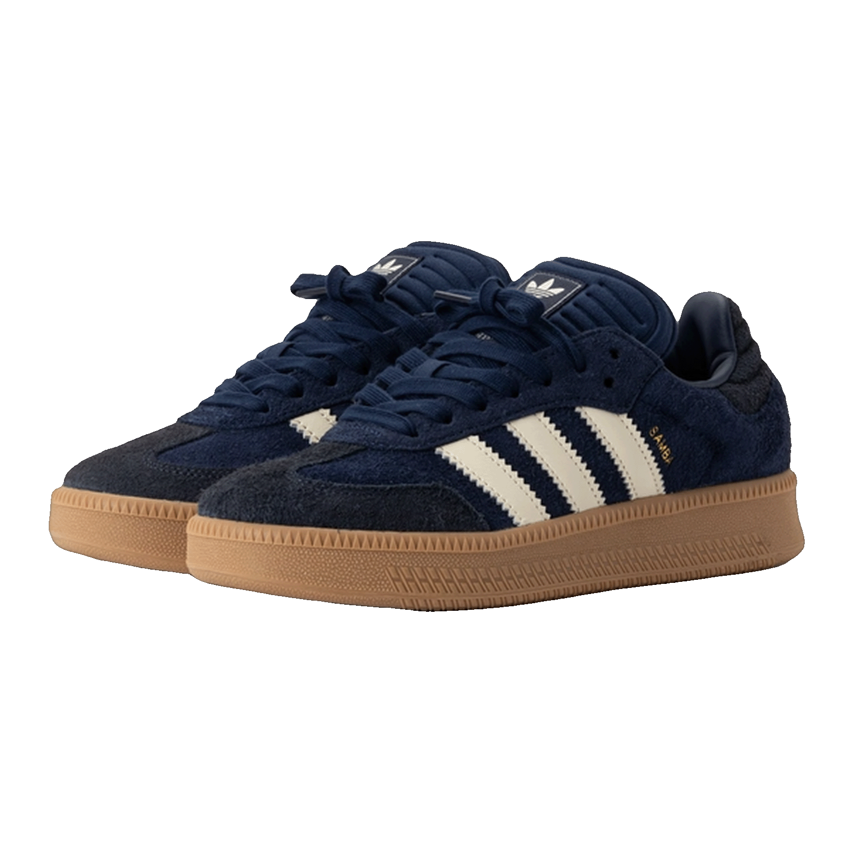adidas Samba XLG Night Indigo Cream White Side JS3827