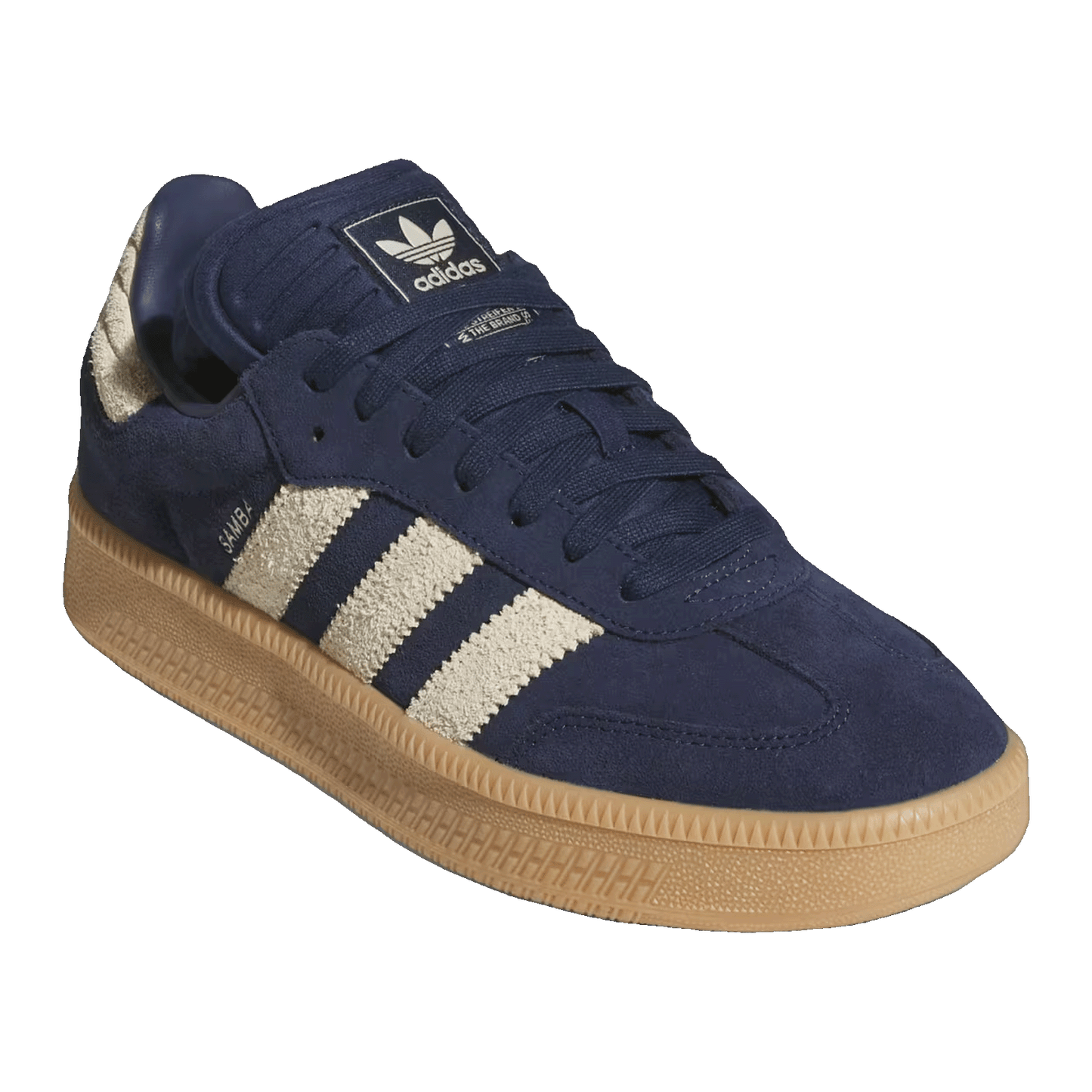 adidas Samba XLG Night Indigo Warm Vanilla Side JQ2885