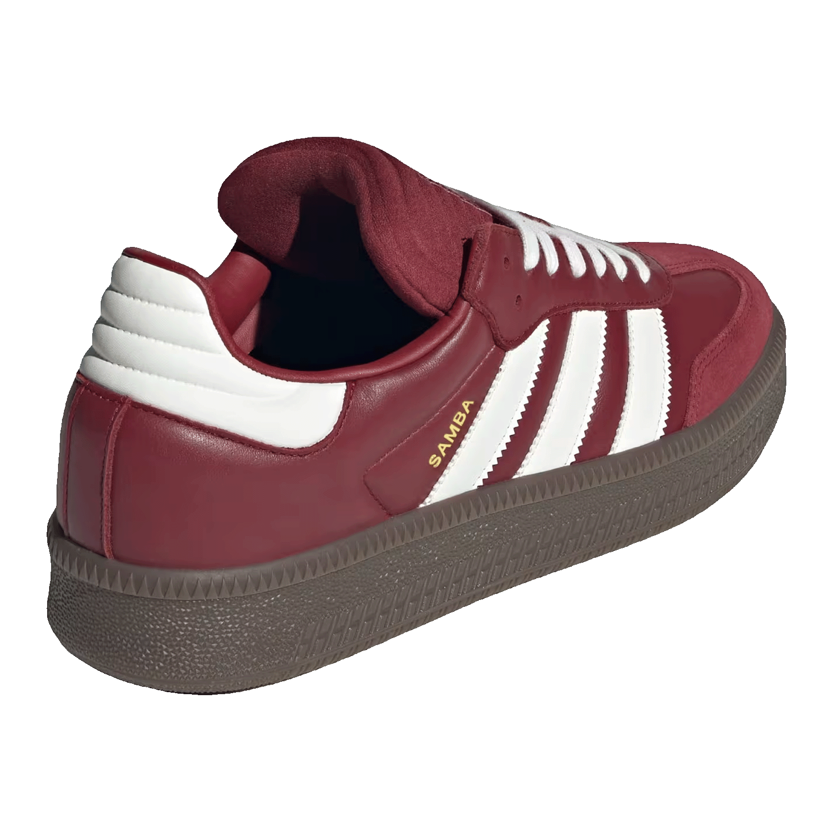 adidas Samba XLG Noble Maroon White Gum Back JR0925