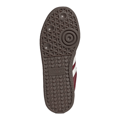 adidas Samba XLG Noble Maroon White Gum Sohle JR0925