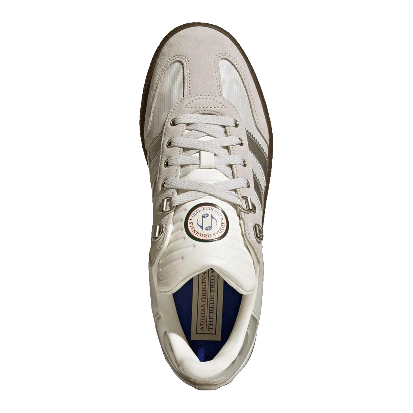 adidas Samba XLG Off White Silver Metallic Oben JP5667