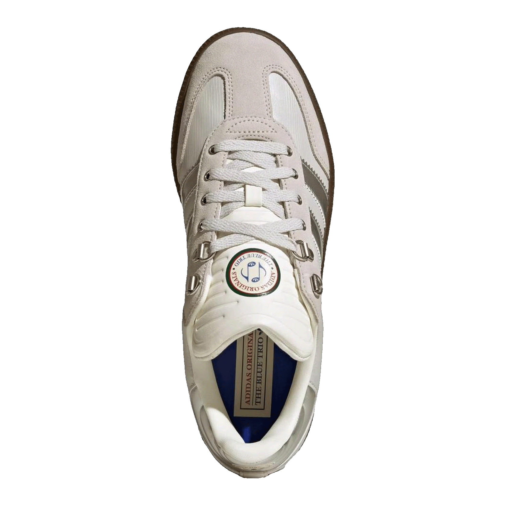adidas Samba XLG Off White Silver Metallic Oben JP5667