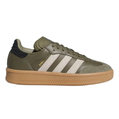 adidas Samba XLG Olive Strata Wonder Beige Gold Metallic JQ2387