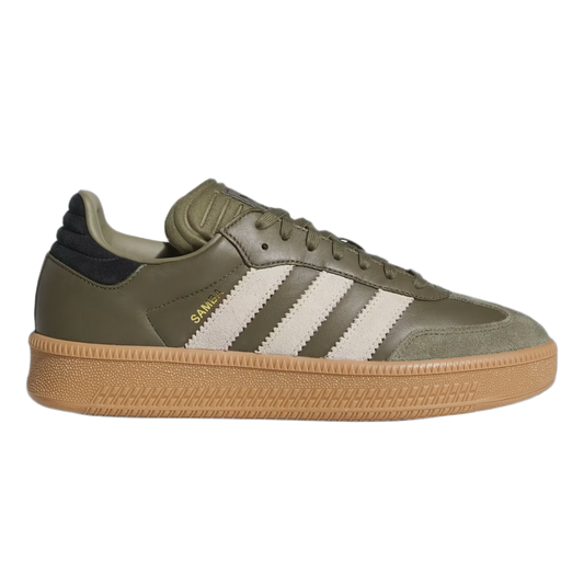 adidas Samba XLG Olive Strata Wonder Beige Gold Metallic JQ2387