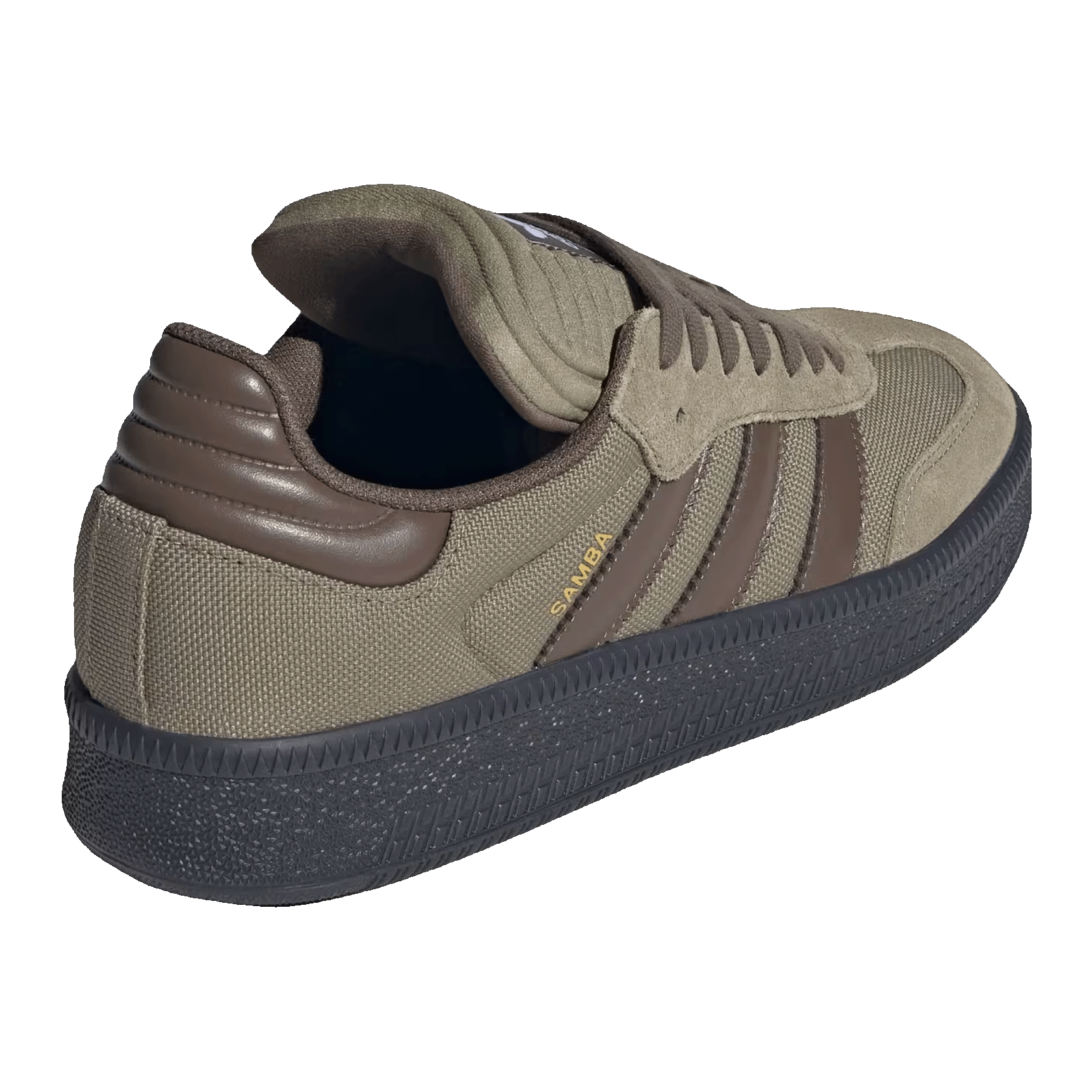 adidas Samba XLG Orbit Green Cargo Brown Back