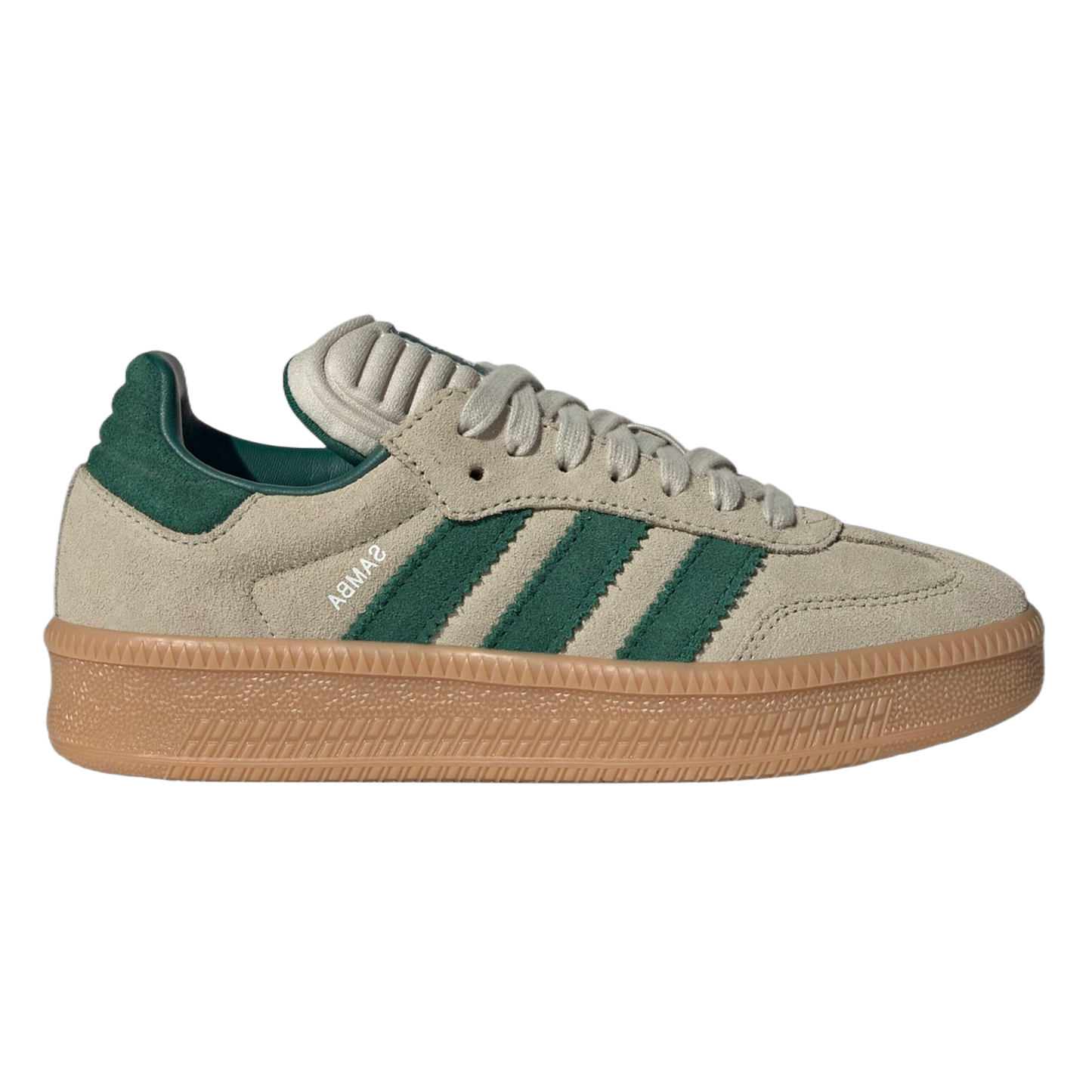 adidas Samba XLG Putty Grey Collegiate Green JI3197