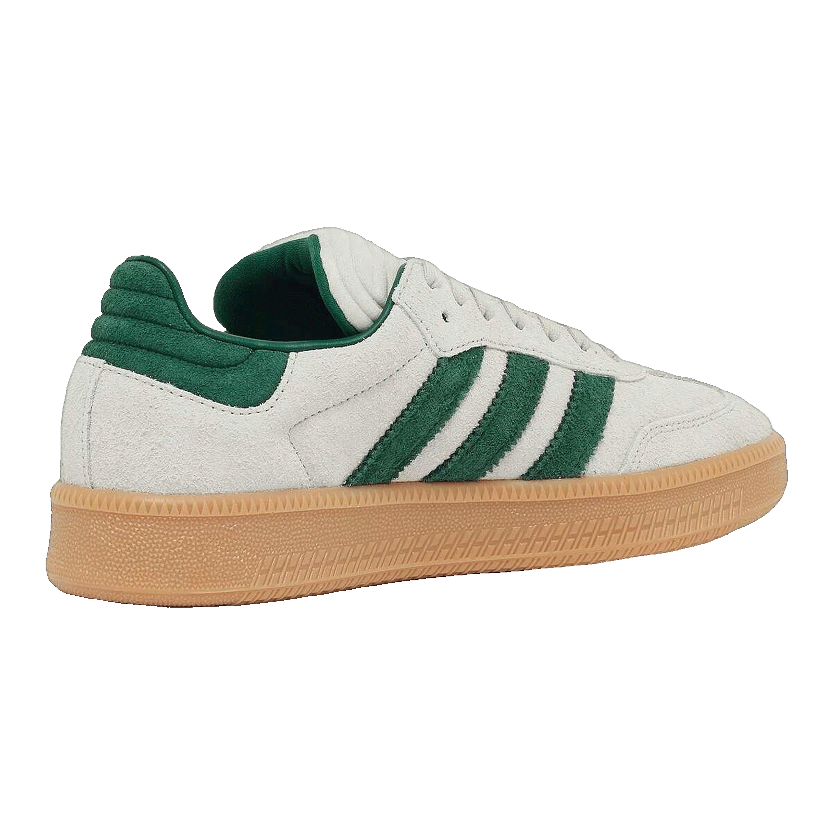 adidas Samba XLG Putty Grey Collegiate Green Back JI3197