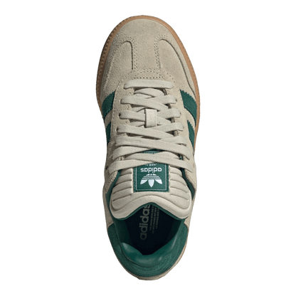 adidas Samba XLG Putty Grey Collegiate Green (GS) Oben JQ9886