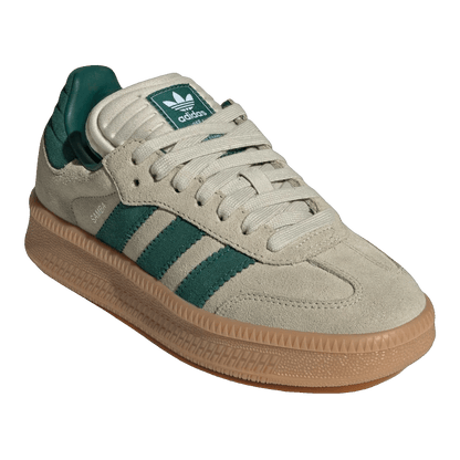 adidas Samba XLG Putty Grey Collegiate Green (GS) Side JQ9886