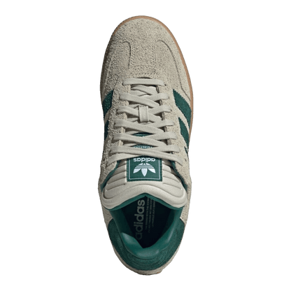 adidas Samba XLG Putty Grey Collegiate Green Oben JI3197