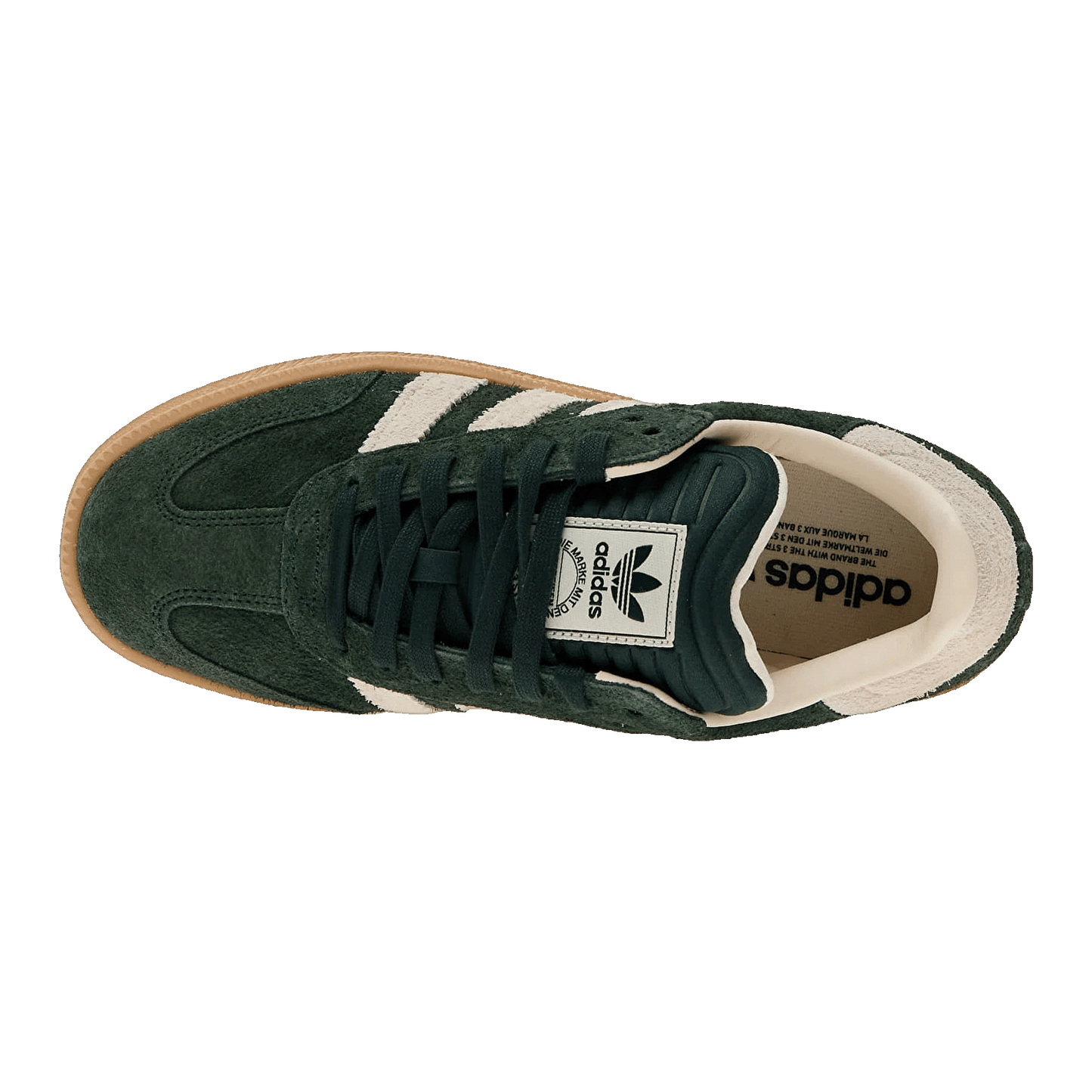 adidas Samba XLG Shadow Green Chalk White Oben JI3198