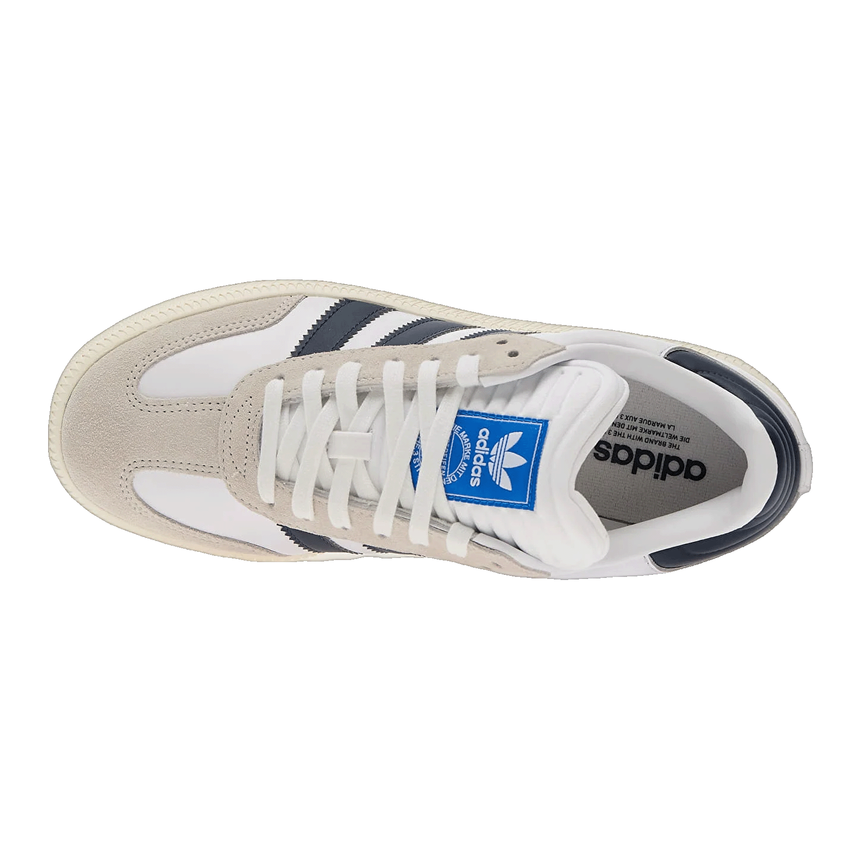 adidas Samba XLG White Night Indigo Oben JR0933