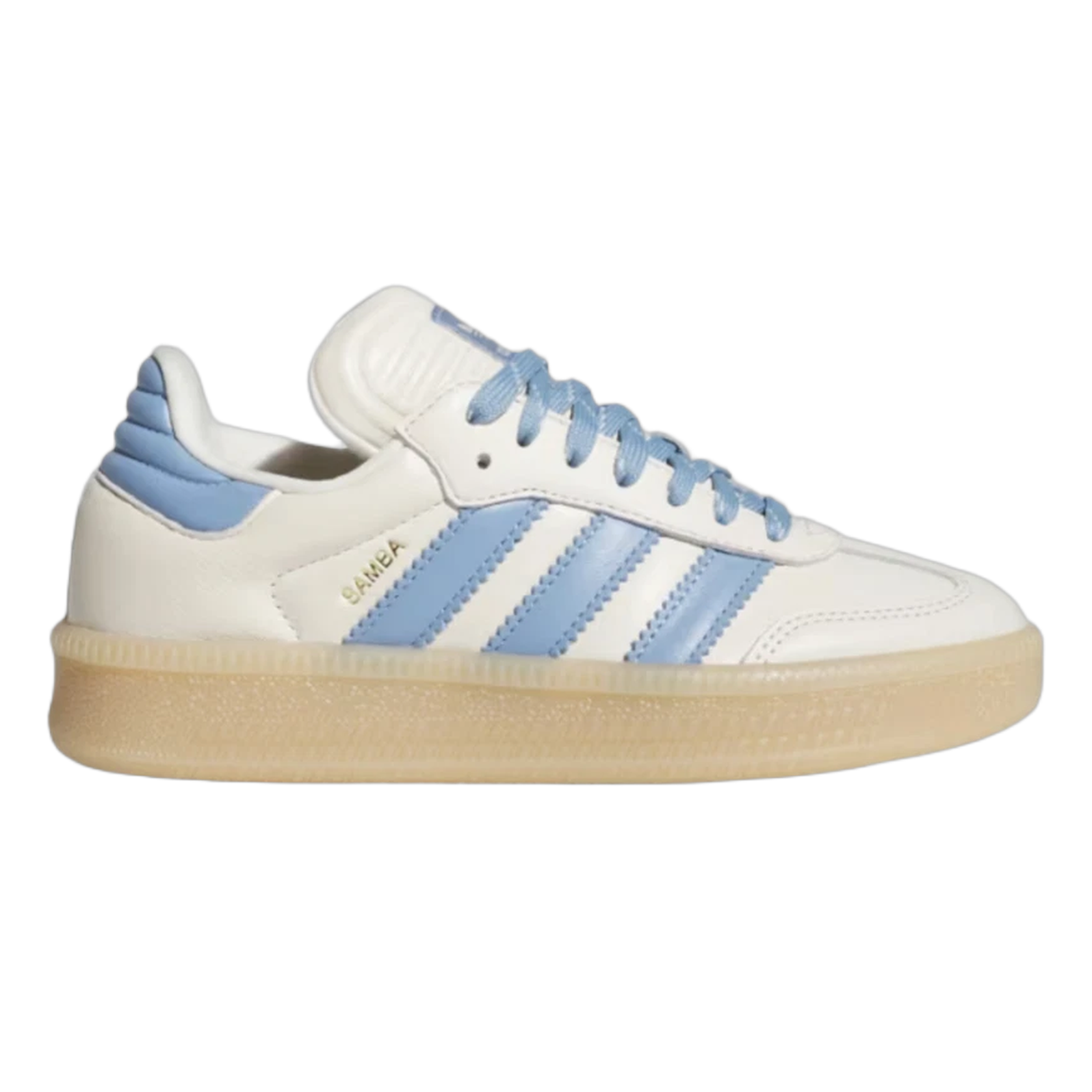 adidas Samba XLG Wonder White Ash Blue (GS) HQ0251