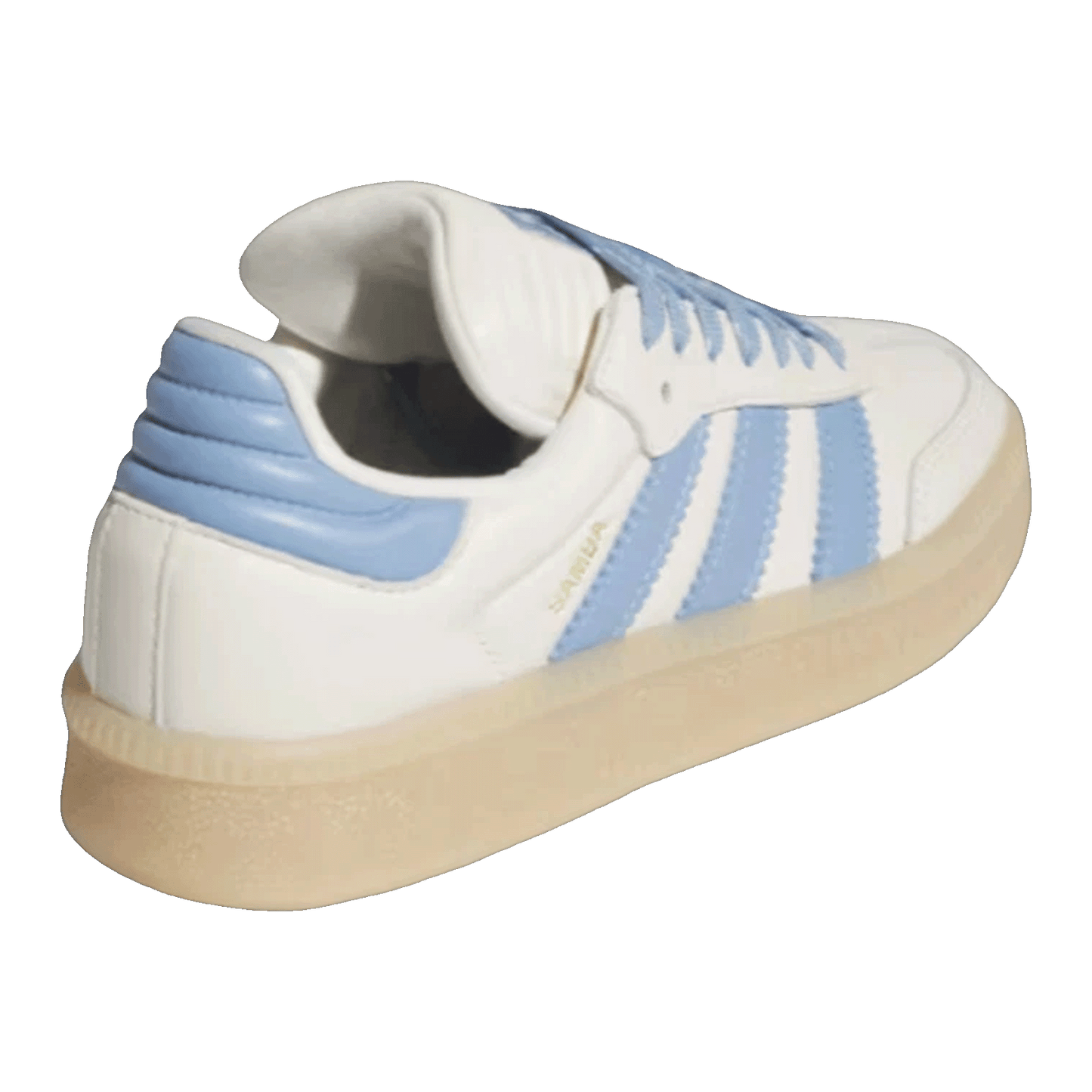 adidas Samba XLG Wonder White Ash Blue (GS) Back HQ0251