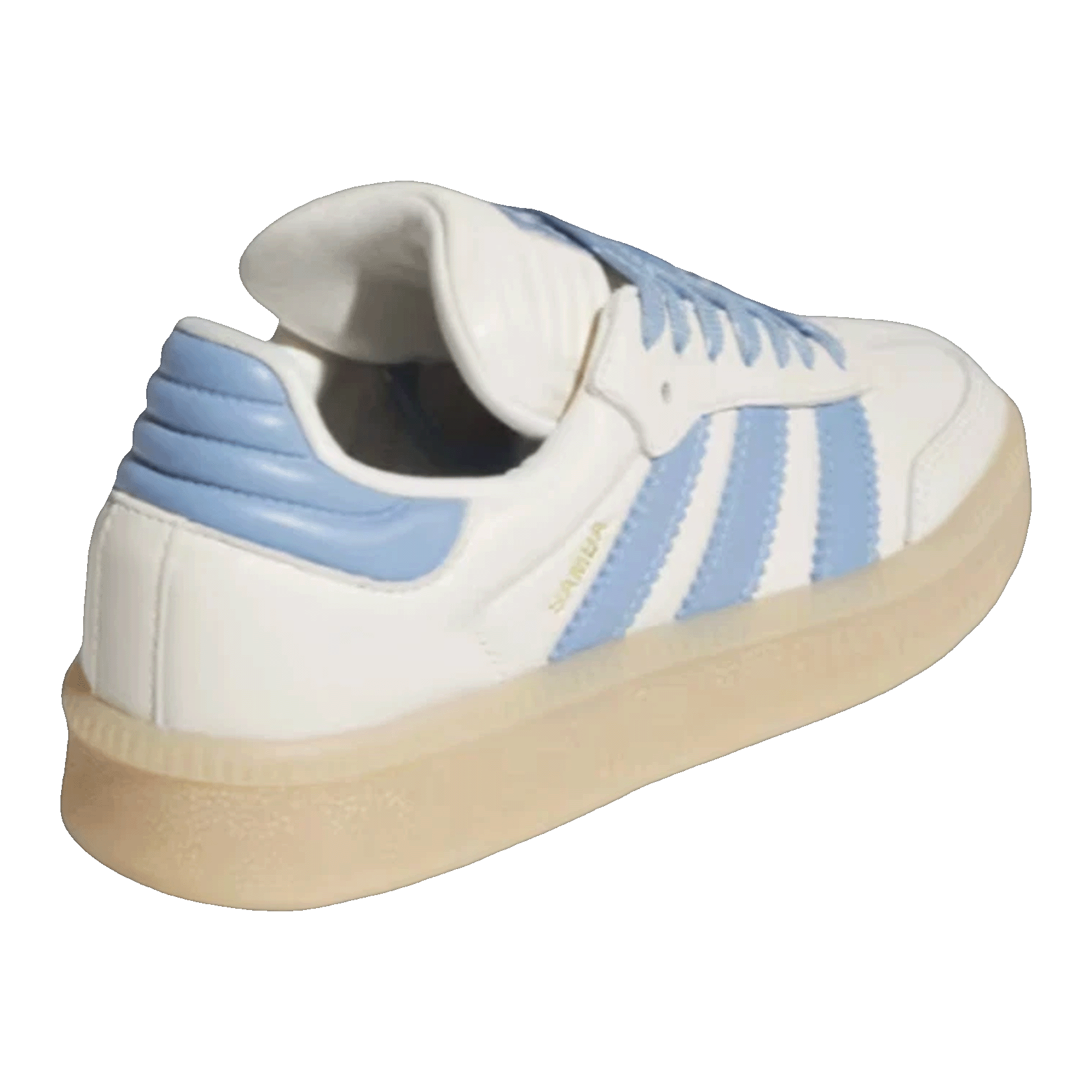 adidas Samba XLG Wonder White Ash Blue (GS) Back HQ0251