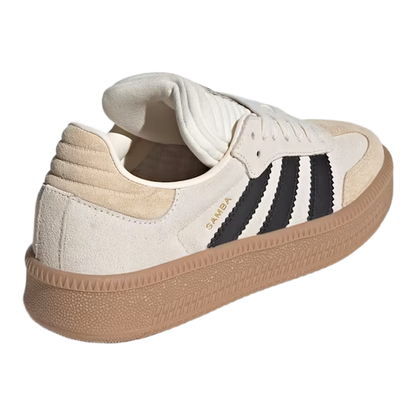 adidas Samba XLG Wonder White Core Black Gum (GS) Back JR1634