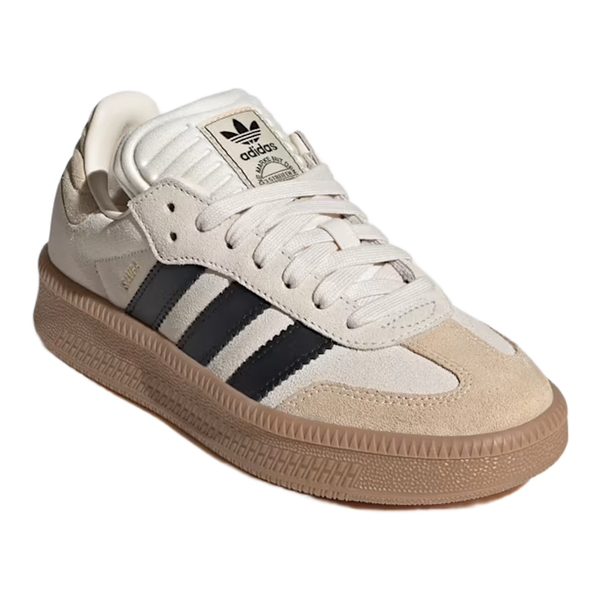 adidas Samba XLG Wonder White Core Black Gum (GS) Side JR1634