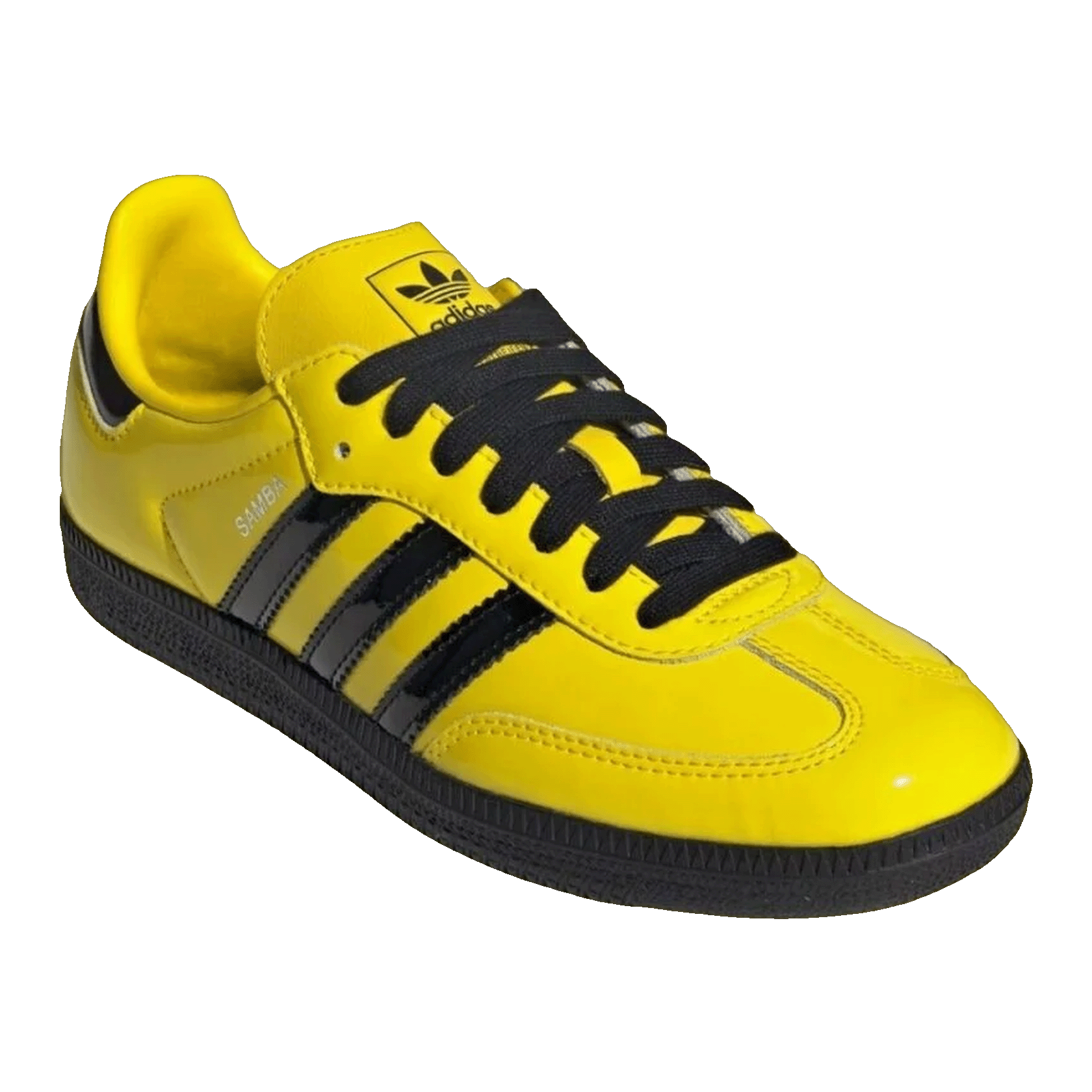 adidas Samba Yellow Core Black (W) Side JR8749