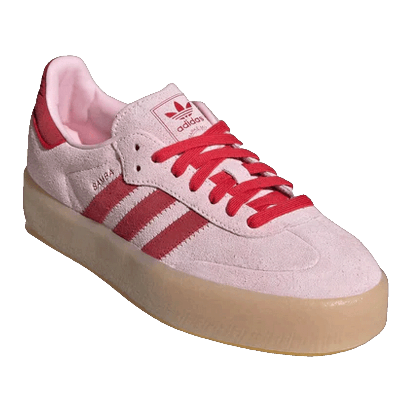 adidas Sambae Clear Pink Better Scarlet (W) Side JS4500