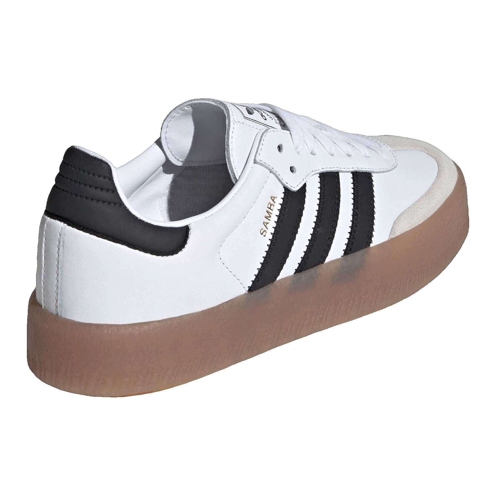 adidas Sambae Cloud White Black Gum (W) Back JS3942