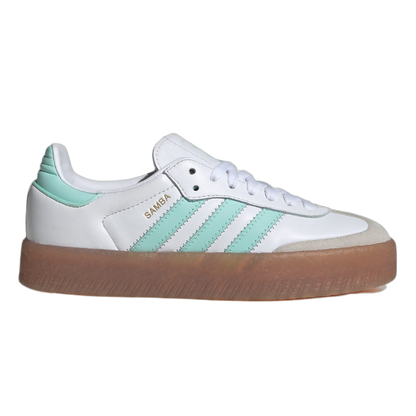 adidas Sambae Cloud White Clear Mint Gold Metallic (GS) JQ1314