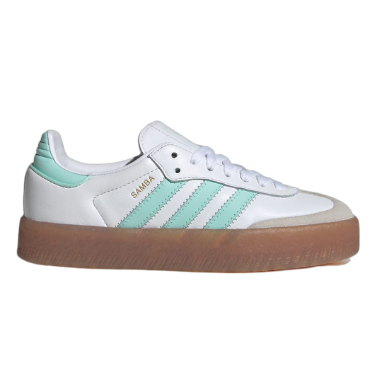 adidas Sambae Cloud White Clear Mint Gold Metallic (GS) JQ1314