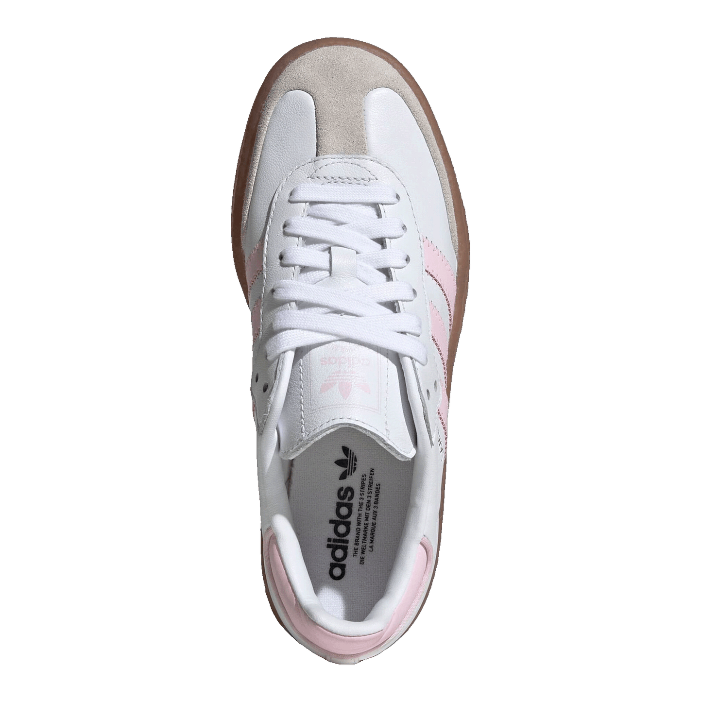 adidas Sambae Cloud White Clear Pink Gold Metallic (GS) Oben JQ1237