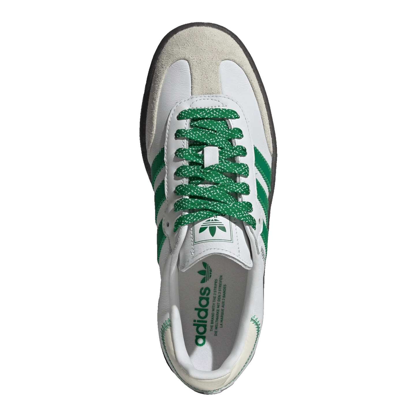 adidas Sambae Cloud White Green (W) Oben IE9105