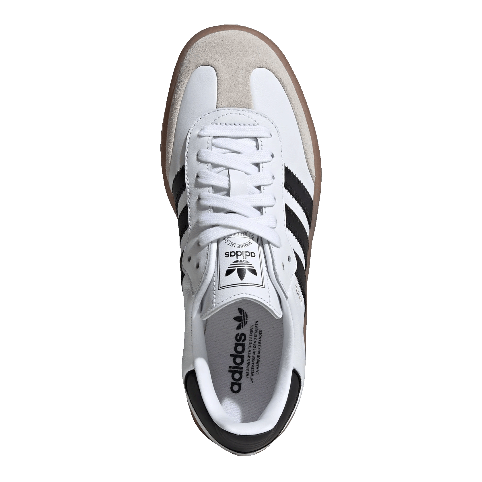 adidas Sambae Cloud White Metallic Gold (W) Oben JI1349