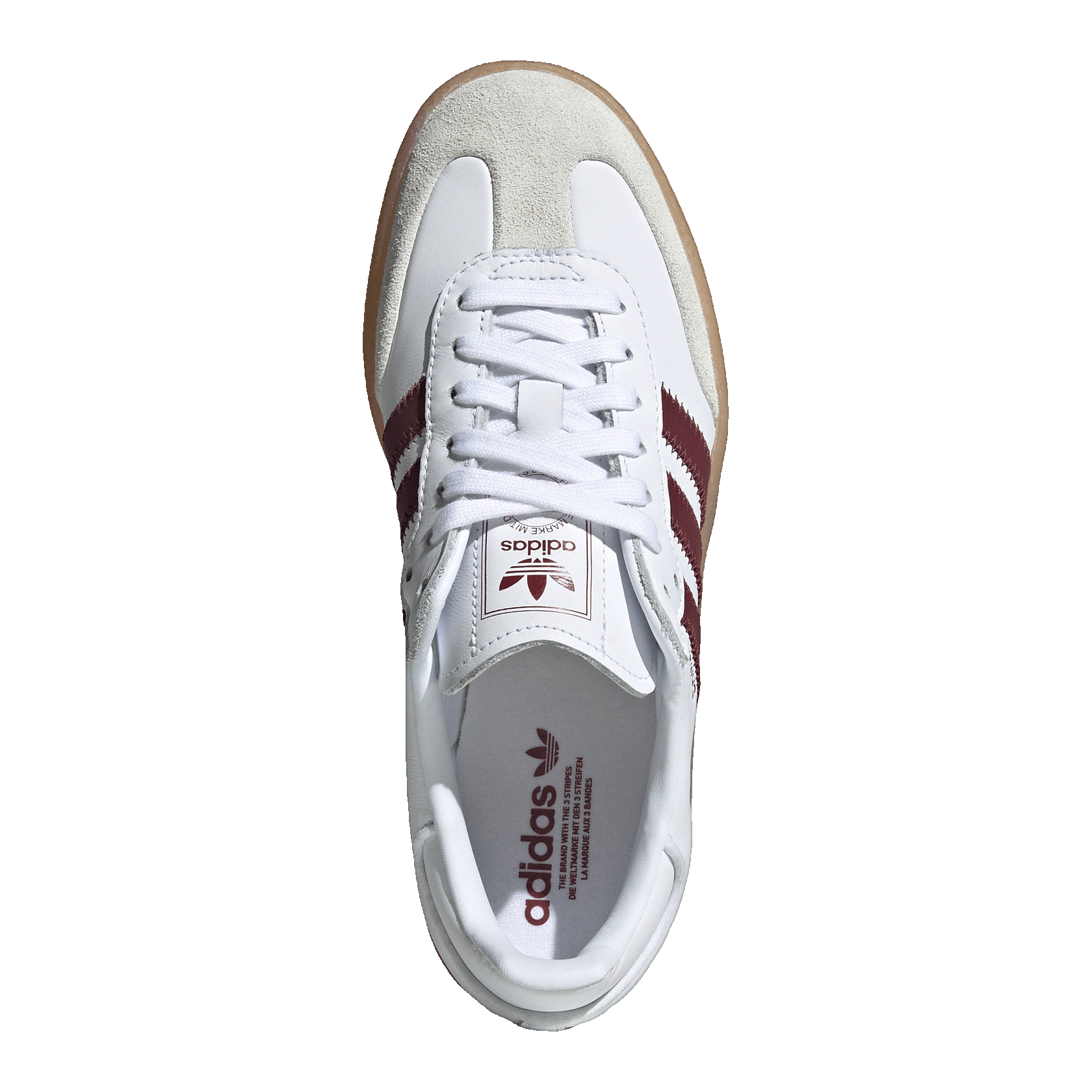adidas Sambae Cloud White Shadow Red (W) Oben JP5610