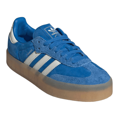 adidas Sambae Cloud White Silver Metallic Gum (W) Side JI2743