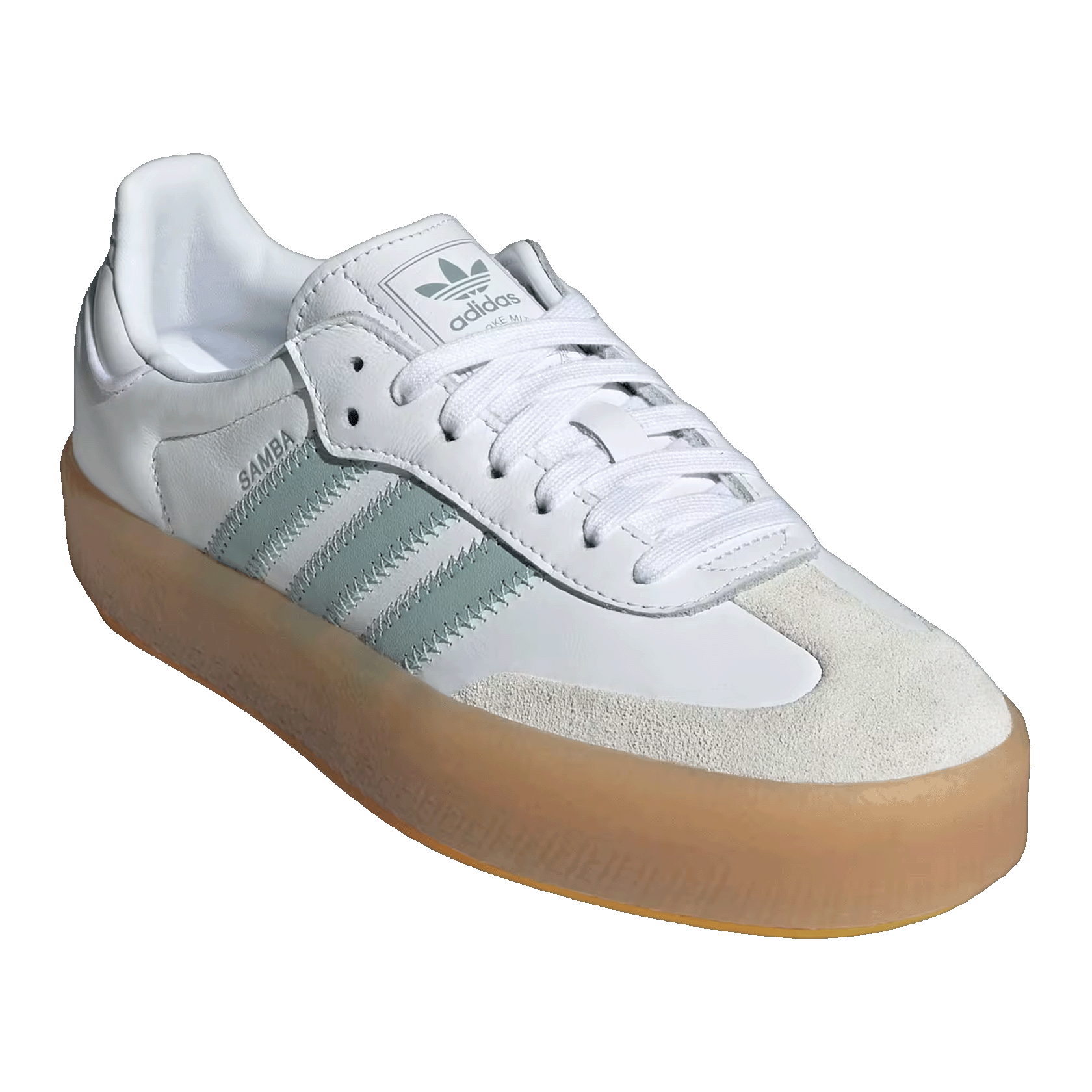 adidas Sambae Cloud White Wonder Blue (W) Side JP5609
