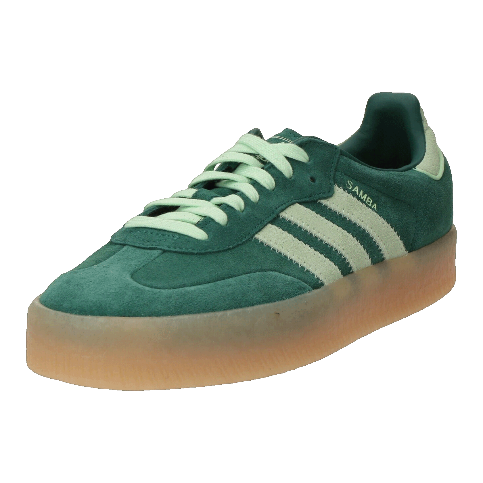 adidas Sambae Collegiate Green Semi Green Spark Gum (W) Side JS4499