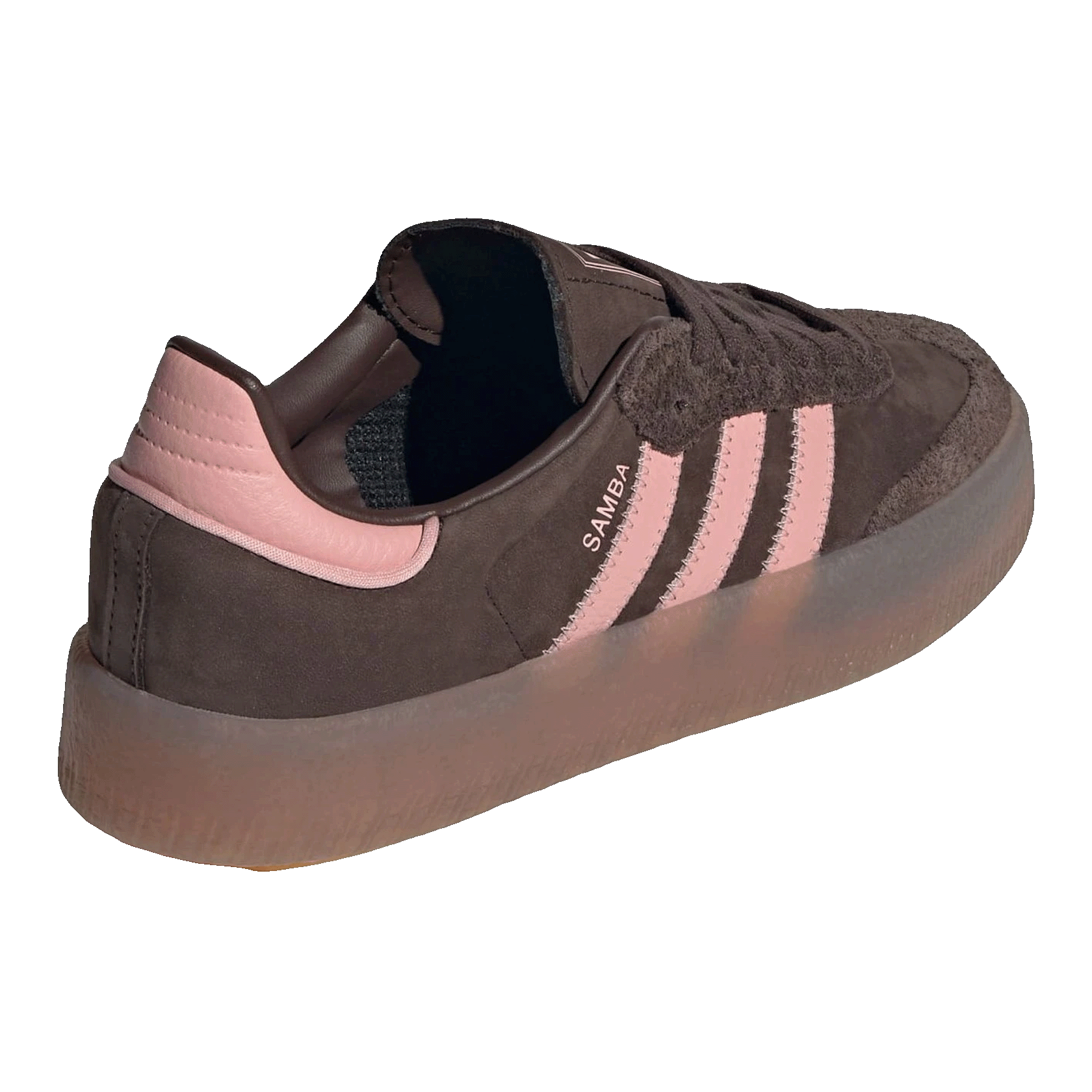 adidas Sambae Dark Brown Wonder Mauve (W) Back JI2744