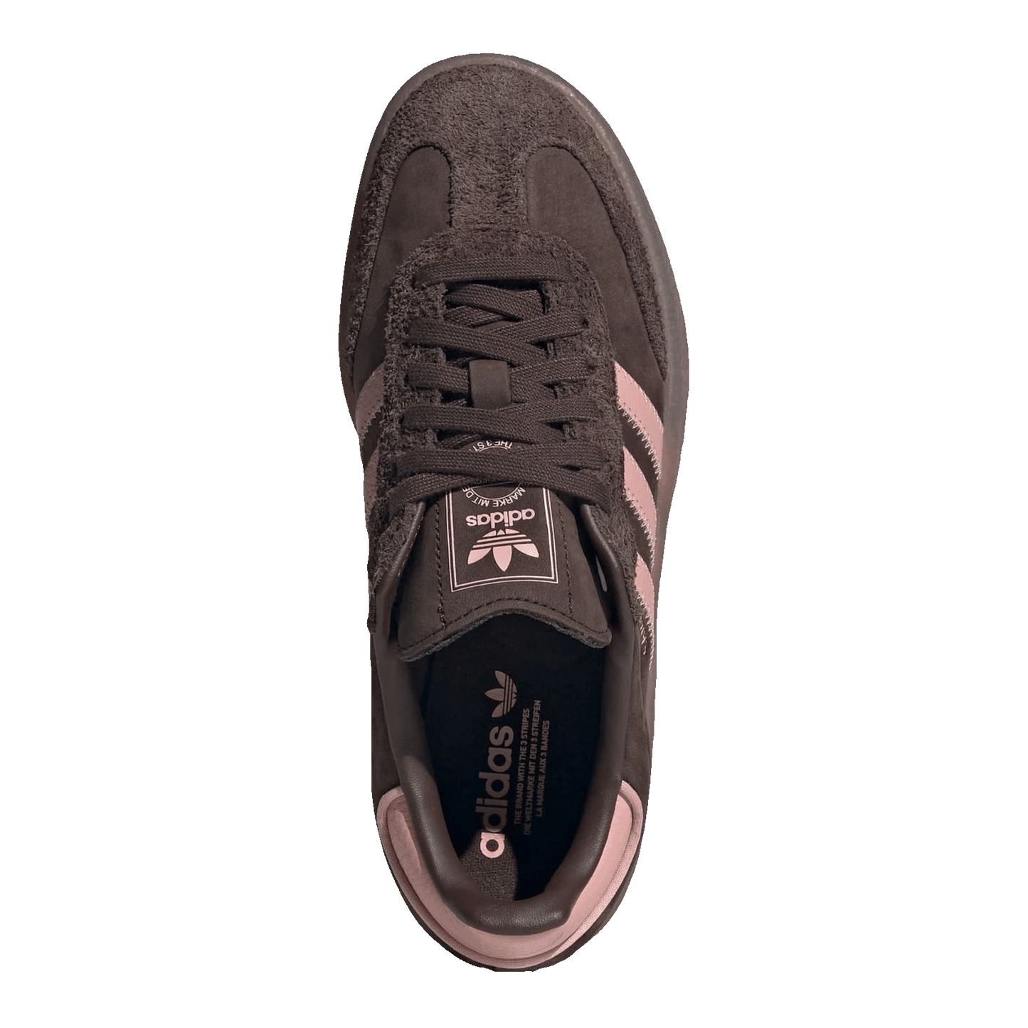 adidas Sambae Dark Brown Wonder Mauve (W) Oben JI2744